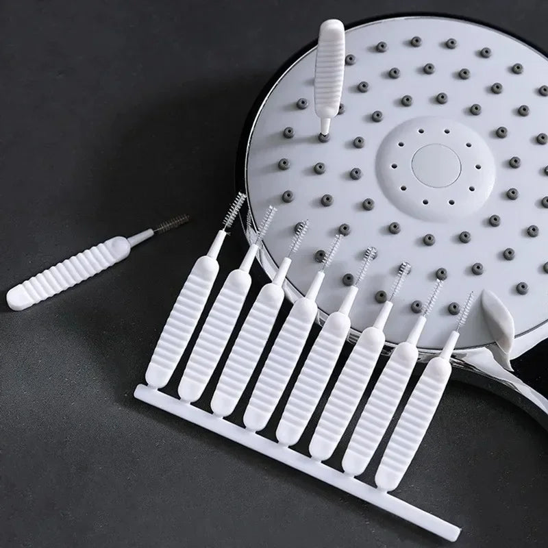10-Piece Shower Head & Pore Gap Cleaning Brush Set