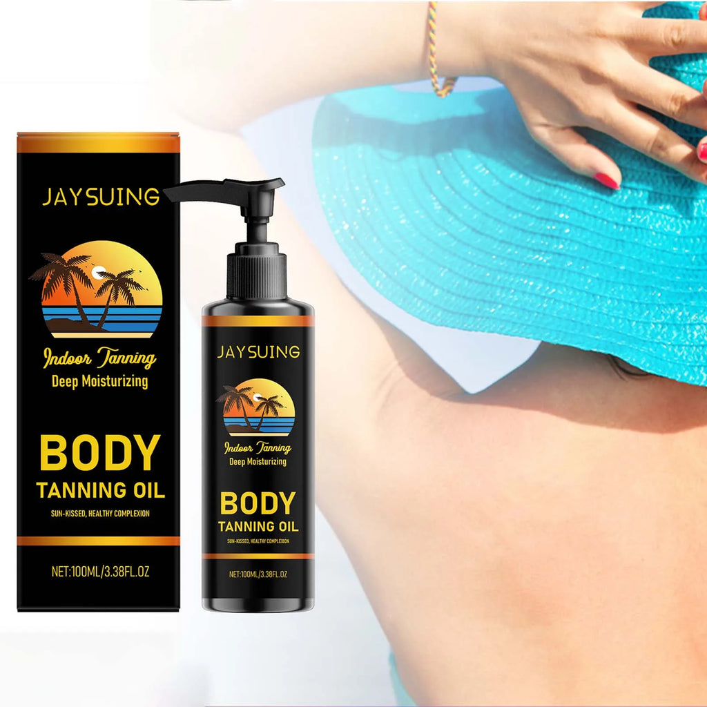 Jaysuing Moisturizing Body Tanning Oil – Self Tanner & Bronzer Self Tanning Oil Zpaxo