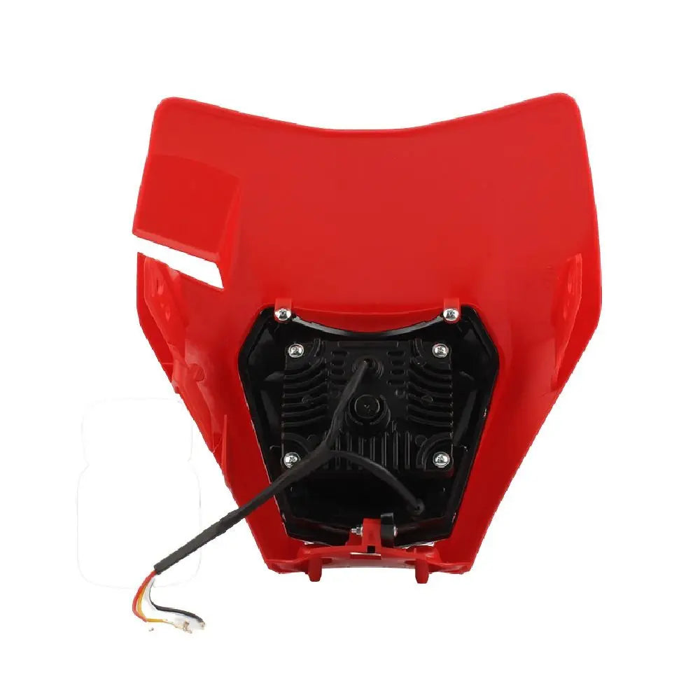 12V 5A Motorcycle Headlight Plate KTM Universal Motocross Headlamp Zpaxo