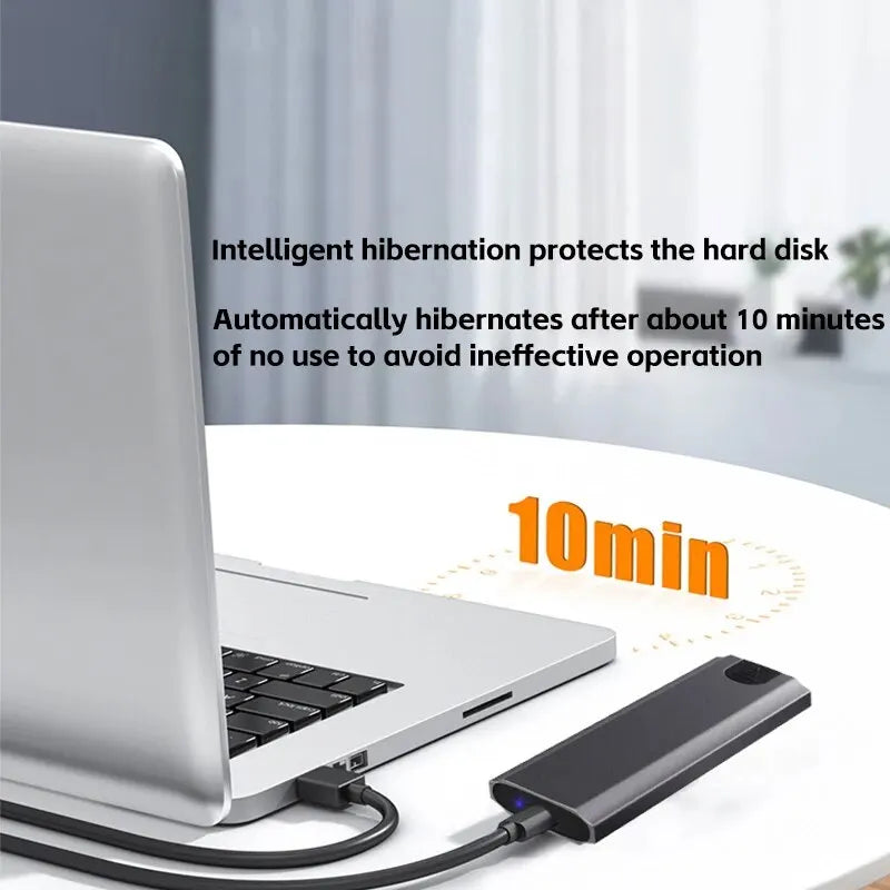 M2 NVMe SSD Case 10Gbps USB3 1 Enclosure C HDD Box Tool SATA M-key B Zpaxo