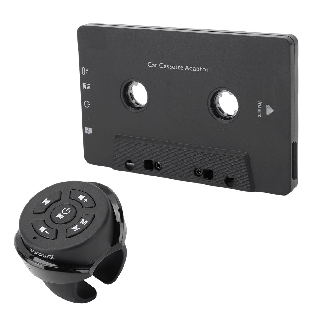 Car Wireless Cassette Receiver Remote Control Bluetooth Tape Player