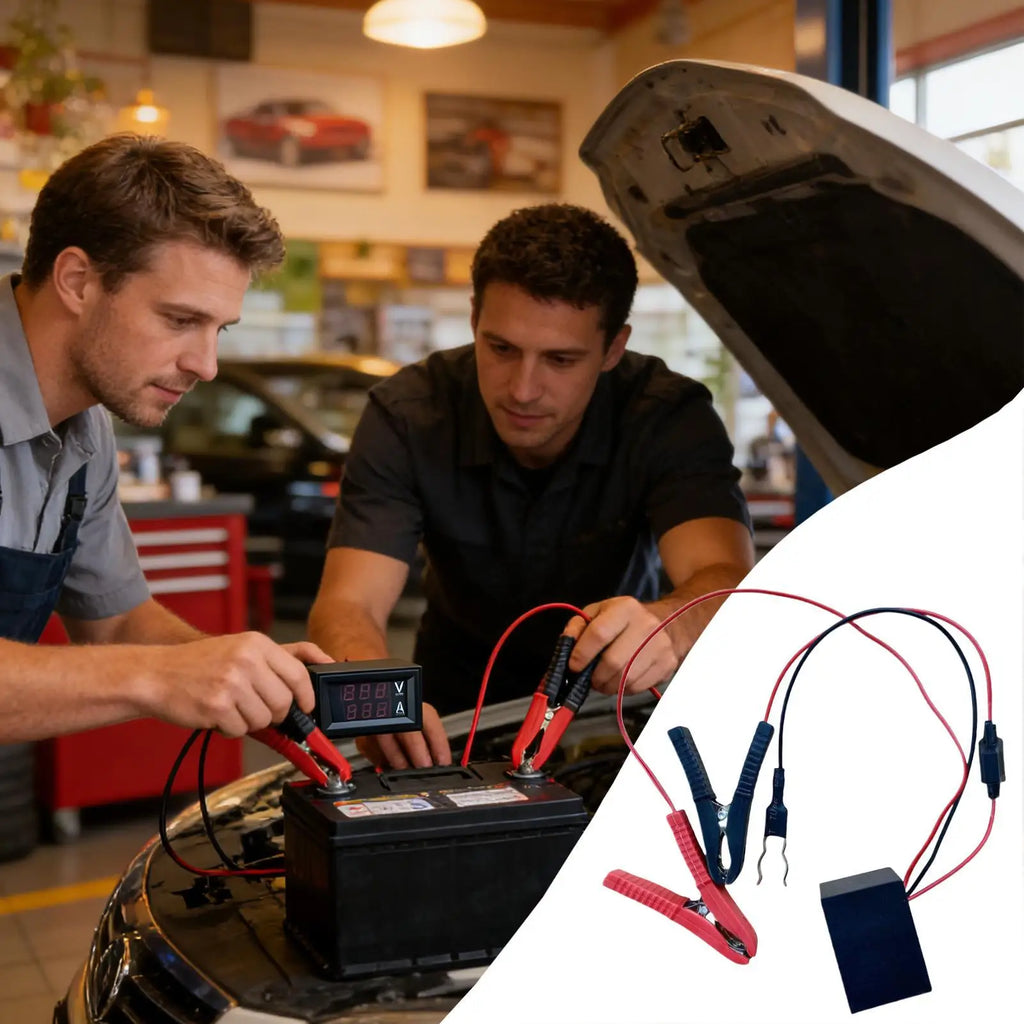 Car Battery Tester Car Battery Leakage Detection Tool Precise Quickly Multi-functional Finder Automotive Circuit Tester Zpaxo