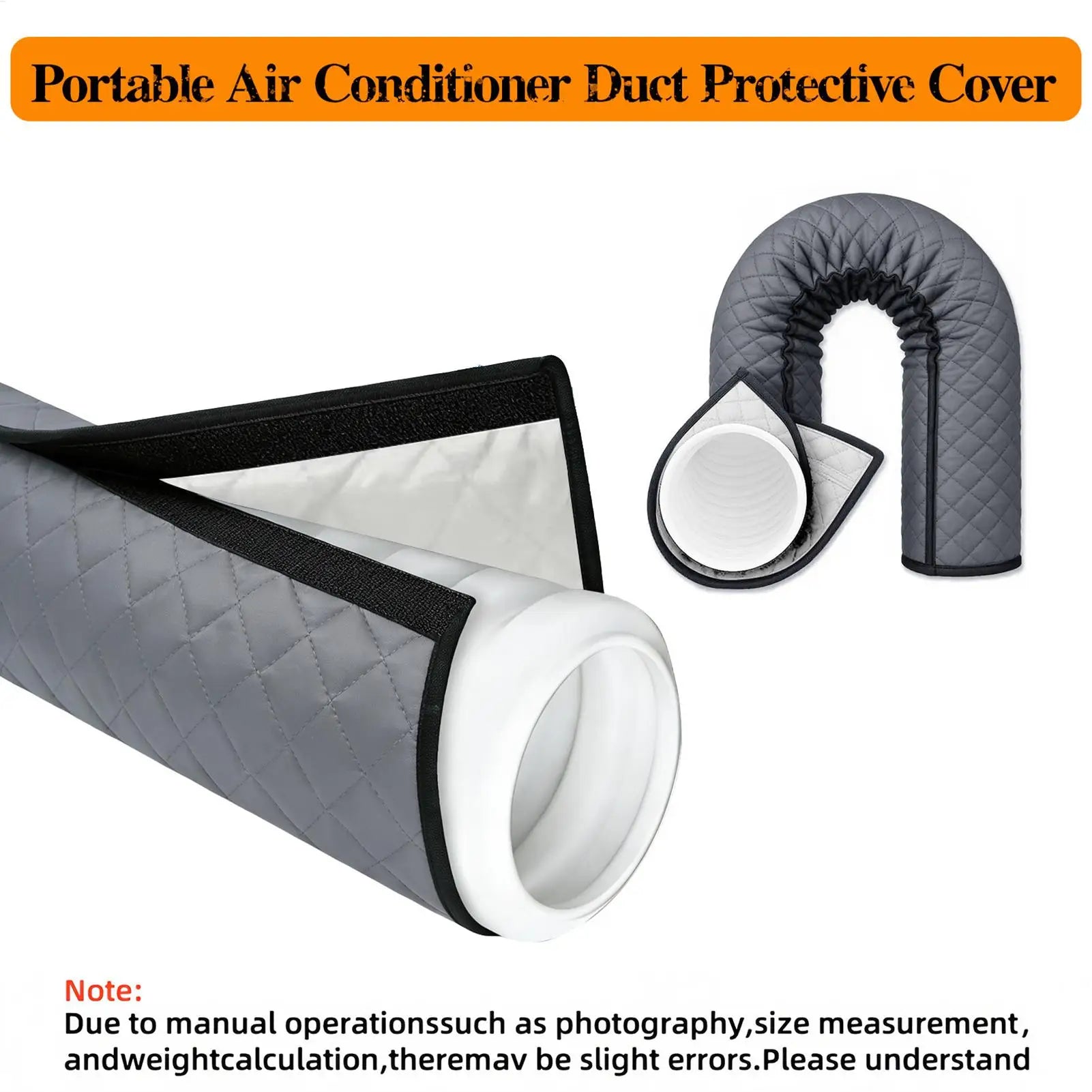 Portable Air Conditioner Hose Insulation Cover Exhaust Duct Vent