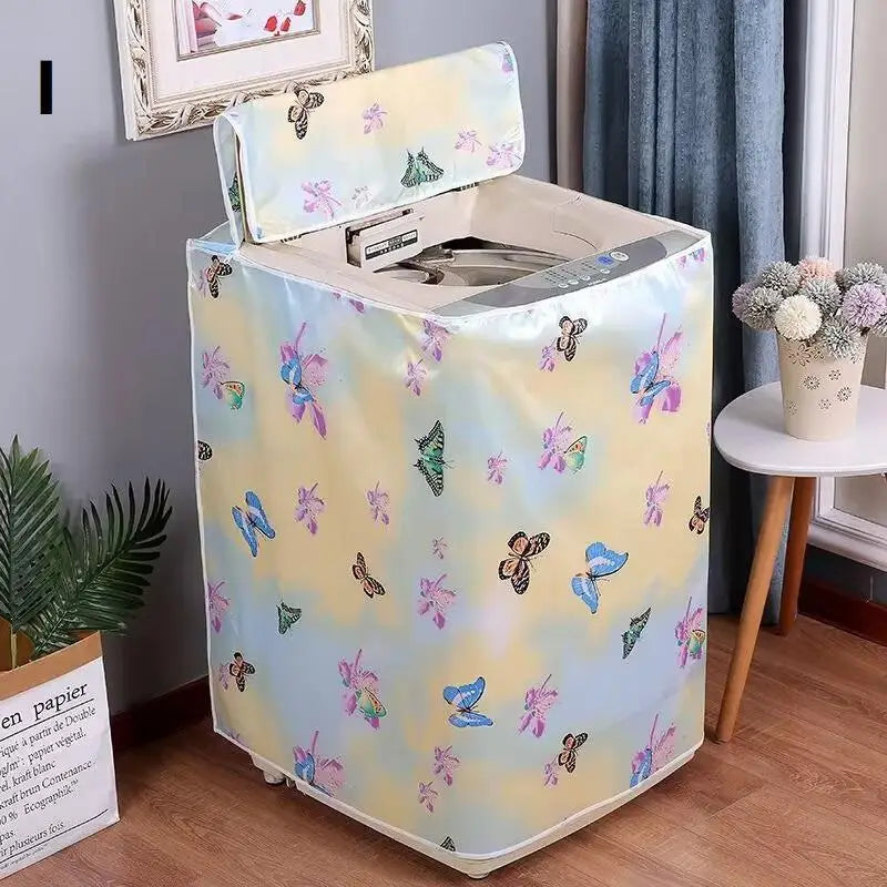 Double Cylinder Washing Machine Cover Drum Dustproof Opening Semi Zpaxo I