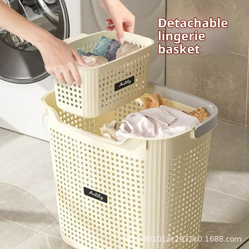 Multi-size Large Capacity Laundry Storage Dirty Clothes Basket Handle
