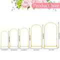 Gold Wedding Arch Stand Balloon Frame Backdrop Bracket Birthday
