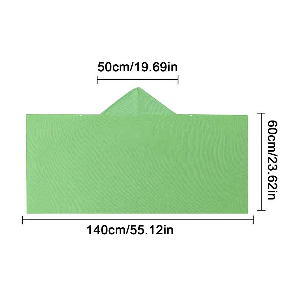 Cooling Hoodie Towel 140x60cm Ice Wrap Sun Protection Absorbent Quick
