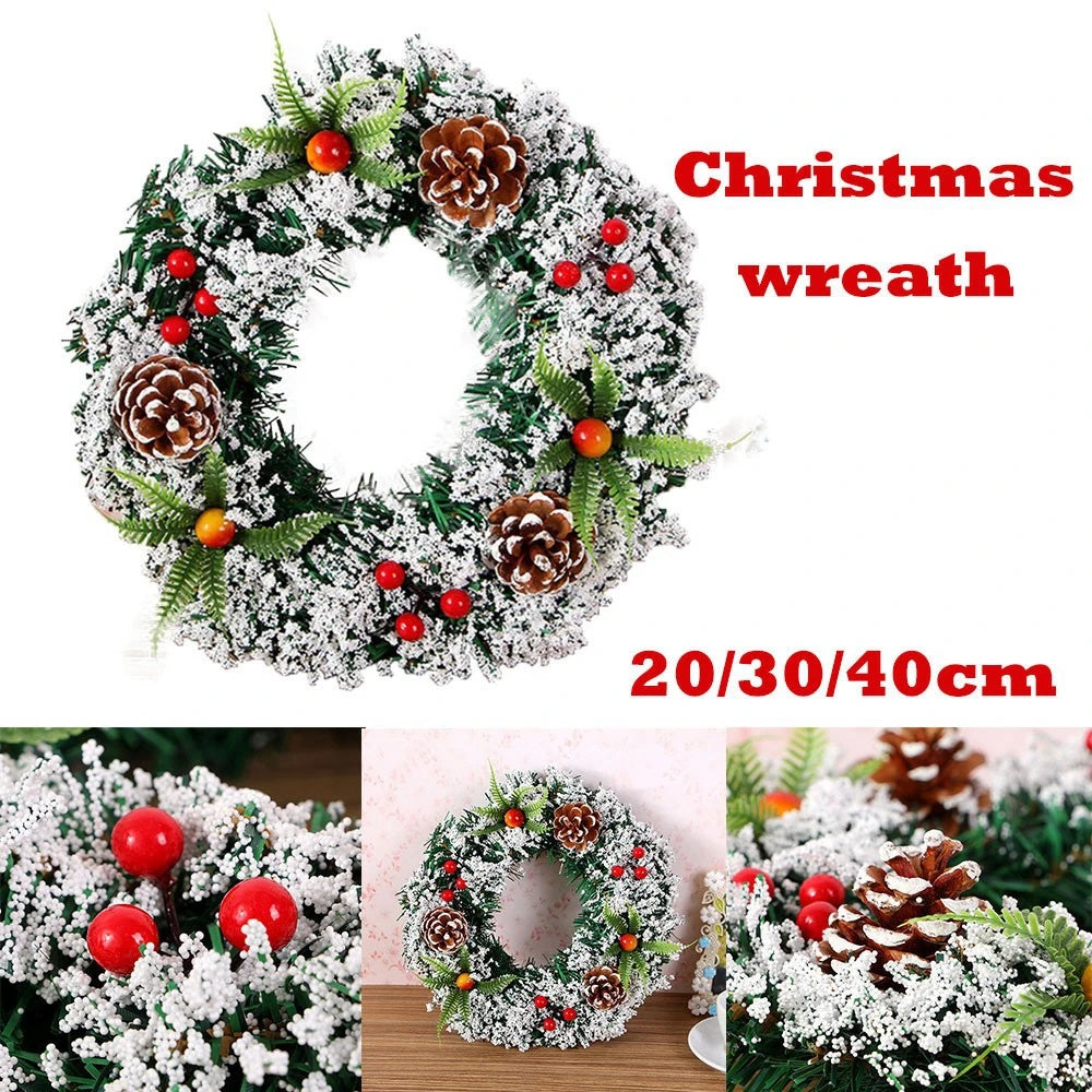 Decor Christmas Tree Accessories Cherry Shop Window Props Xmas Zpaxo
