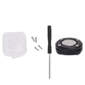 Portable Magnetic Mic Holder Back Buckle Radio Microphone Adhesive Zpaxo Black