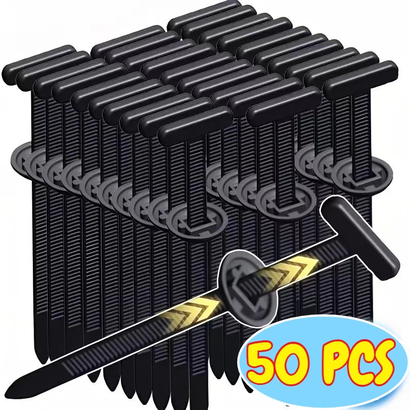 Plastic Nylon Cable Tie Heavy Duty Cable Organizer Fastening Ring Wire Multifunctional Cable Arranging Fixing Wrap Tie Zpaxo 50PCS