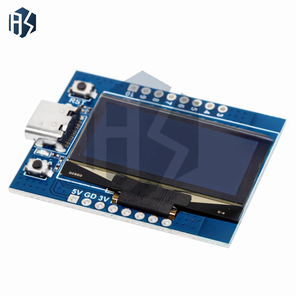 type-c ESP32-C3 MINI Development Board2.4G WiFi + BT4.0 with 0.96/1.3 inch OLED – 4MB Flash, Ceramic Antenna Zpaxo