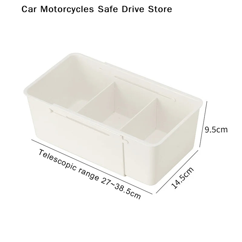 CMHome Pull-out Storage Box Drawer Telescopic Organizing Cosmetics