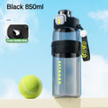 Large Capacity Sports Water Bottle Leakproof Anti-scald Plastic