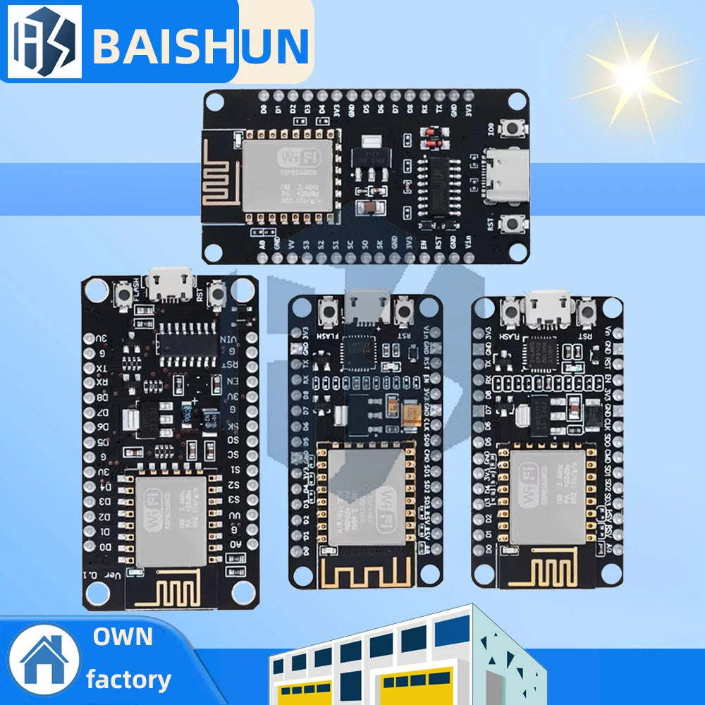 ESP8266 Nodemcu V3 V2 1 Wifi Board ESP-12E 12F CH340 CP2102 CH9102X Zpaxo