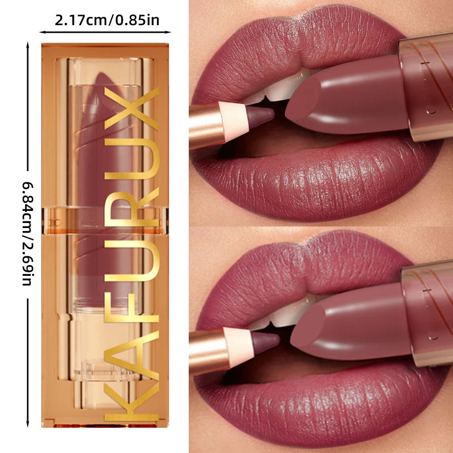 14-Color Matte Lipstick Non-fading Long-lasting Velvet Finish Smooth