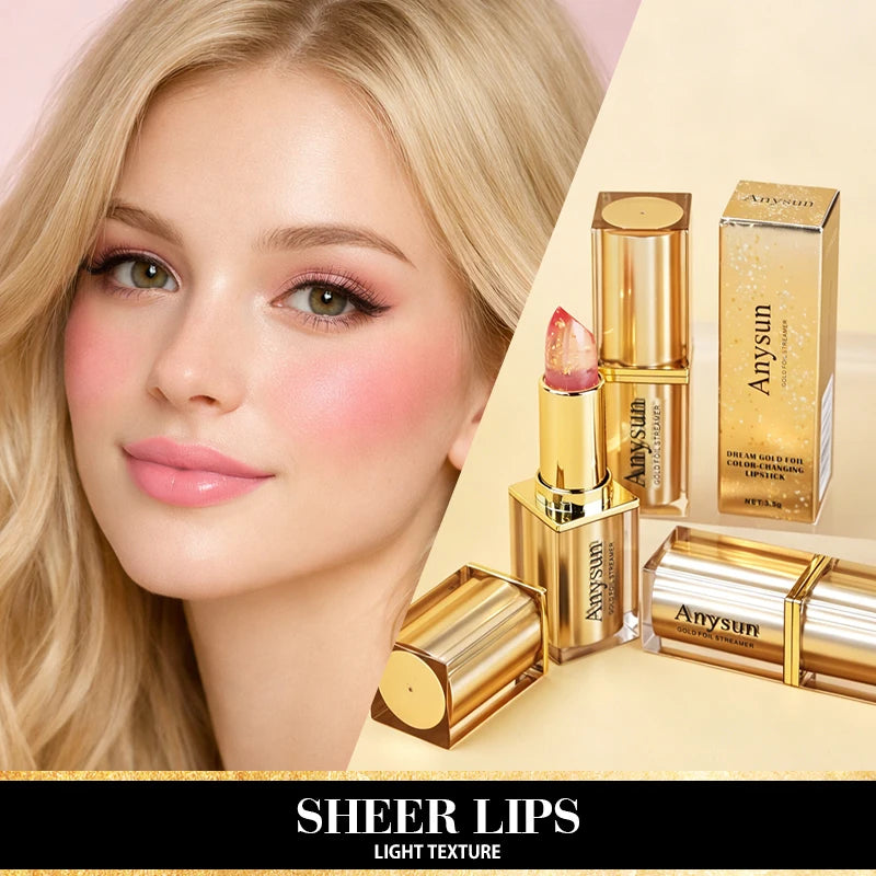 Warm Changing Lip Gloss Long-lasting Moisturizing Easy Apply Natural Zpaxo