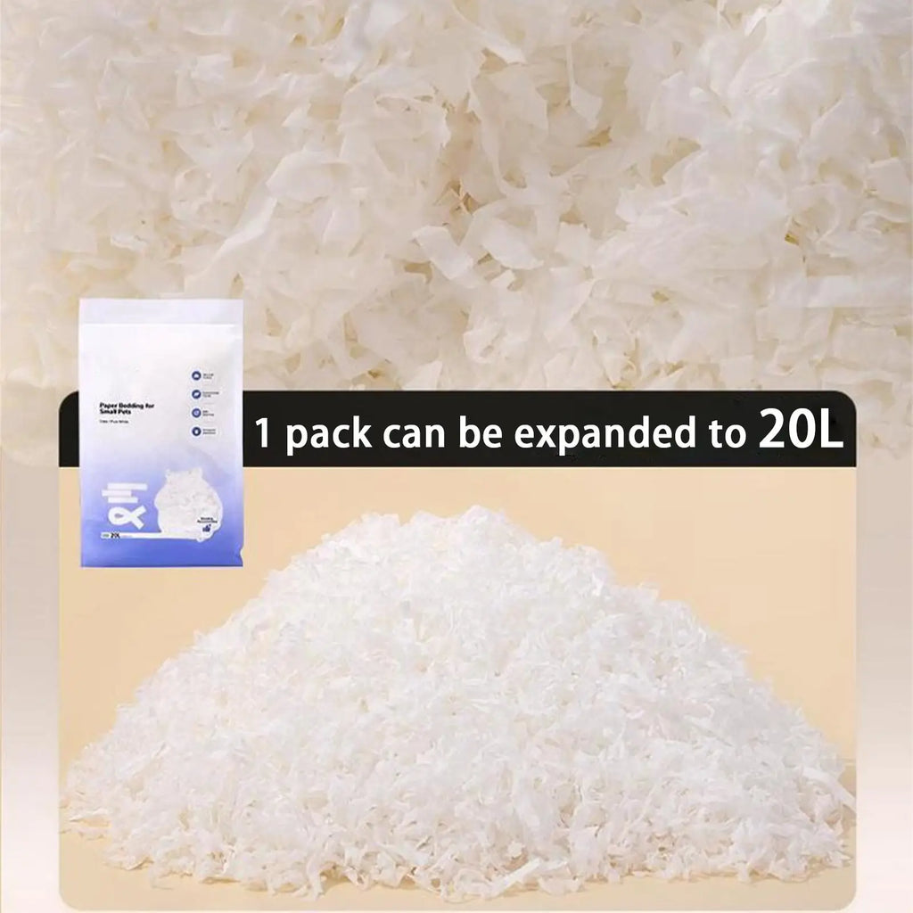 Small Pet Bedding Hamster Paper Cotton Odor Control Water Absorption