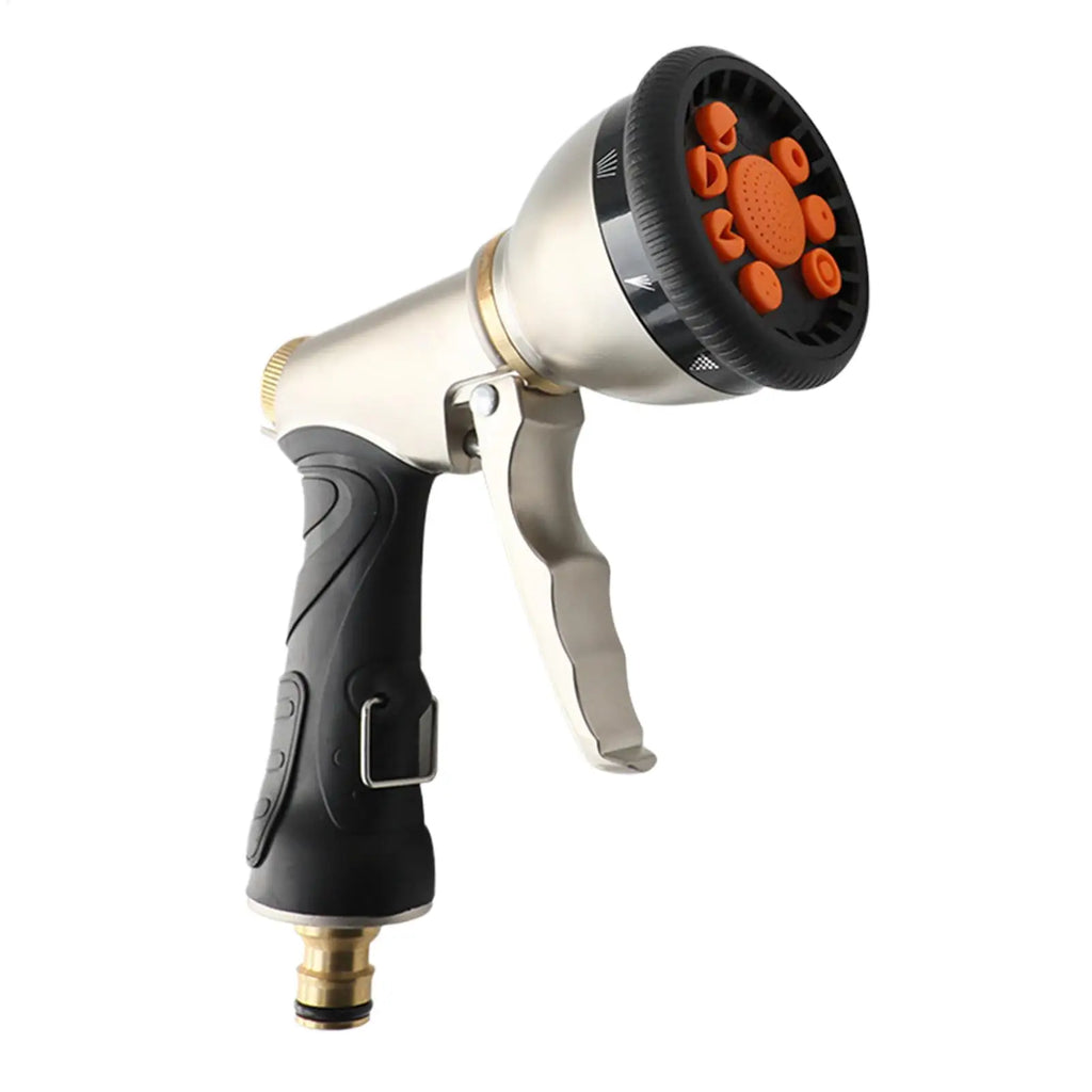 Garden Hose Nozzle High Pressure Handheld Gardening Tools Hose Nozzle Sprayer for Patio Lawn Yard Plants Outdoor Outside Home Zpaxo