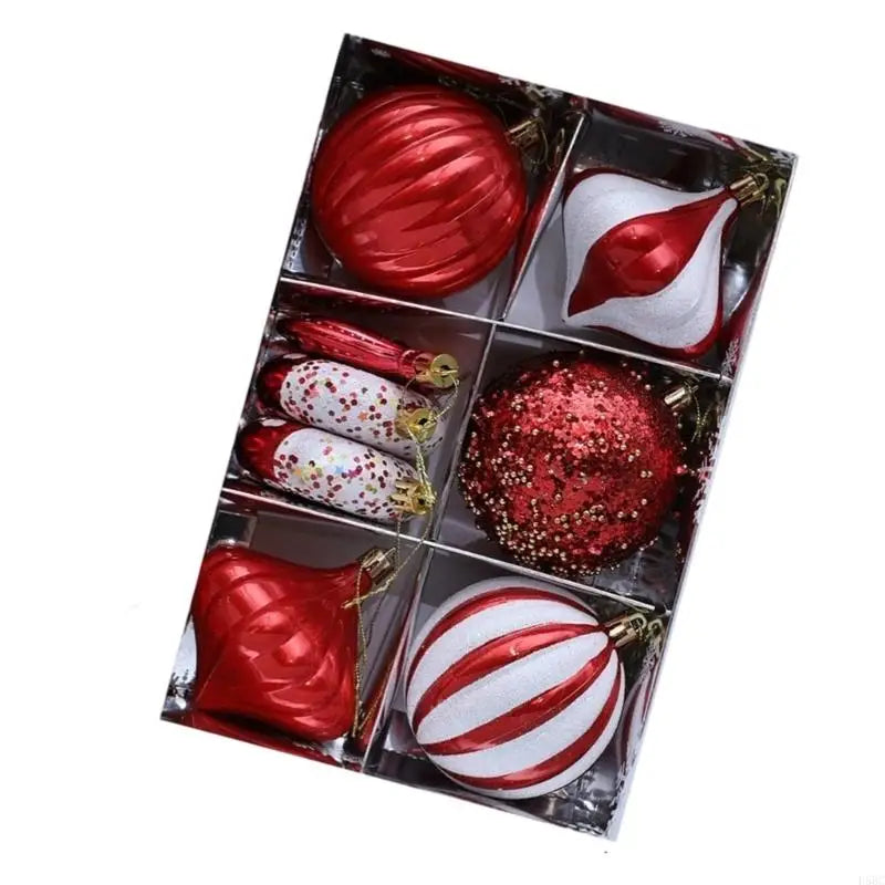 Christmas Tree Hangers Artistic Painting Design Seasonal Party