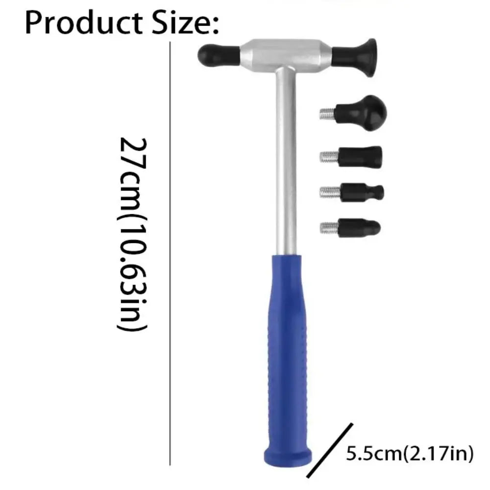 6 Replacement Heads Dents Remover Tool Auto Body Vehicle Damage Fix Zpaxo