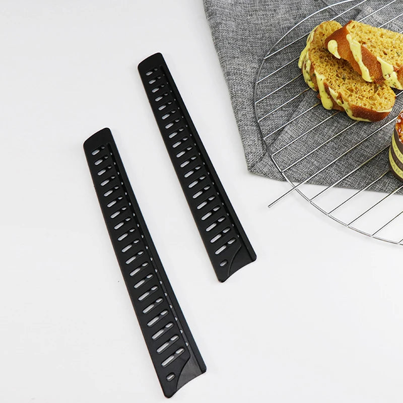 Black Plastic Kitchen Knife Blade Protector Cover 10 Inches Sleeve