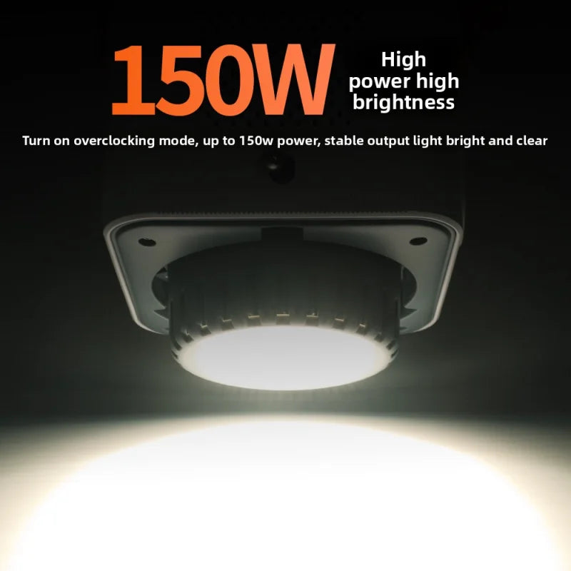 SHINEKNOT 150W 3-Color LED Photography & Streaming Fill Light LED Photography Light Zpaxo