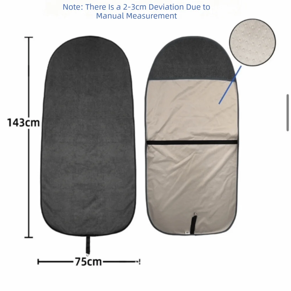 Machine Washable Car Seat Covers Sweatproof Non-slip Backing Zpaxo