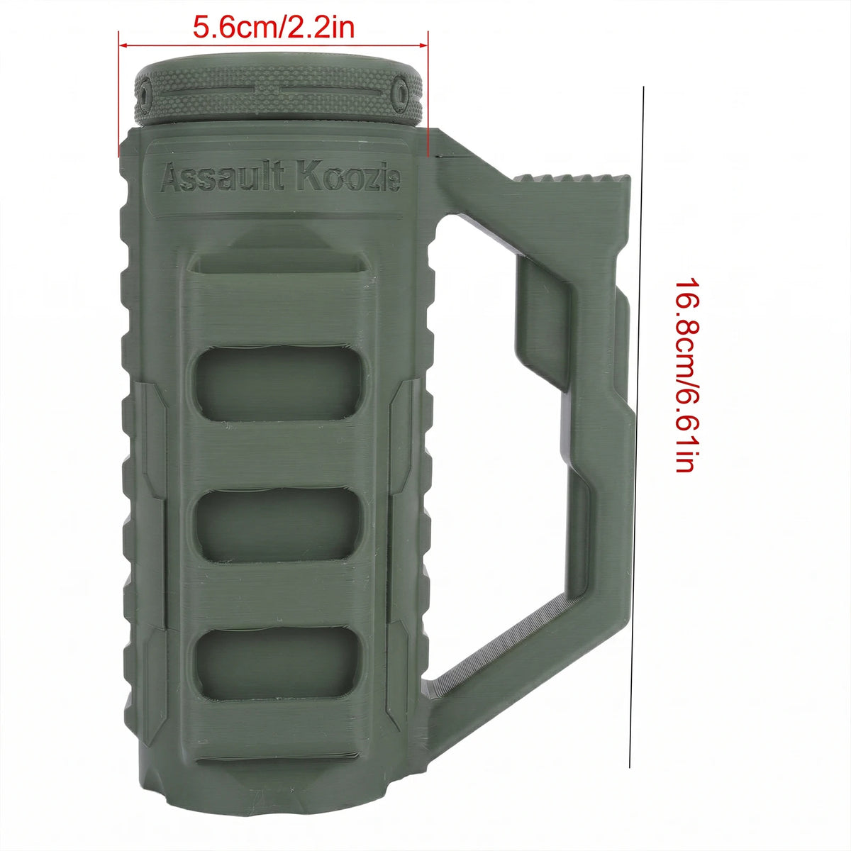 Reusable Portable Sleeve Soda Beer Water Bottle Dual Tactical Loading Zpaxo for 12OZ Slim Can B