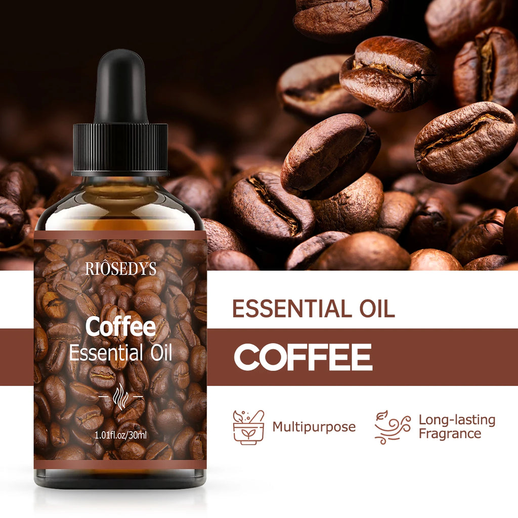 Coffee Essential Oil Natural Fragrance Suitable Body Massage Zpaxo