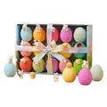 15Pcs/Set Easter Egg Bath Bombs With Surprise Bunny Toys Natural Essential Oil Infused Fizzy Bath Salt Balls For Children Bath Zpaxo 15Pcs