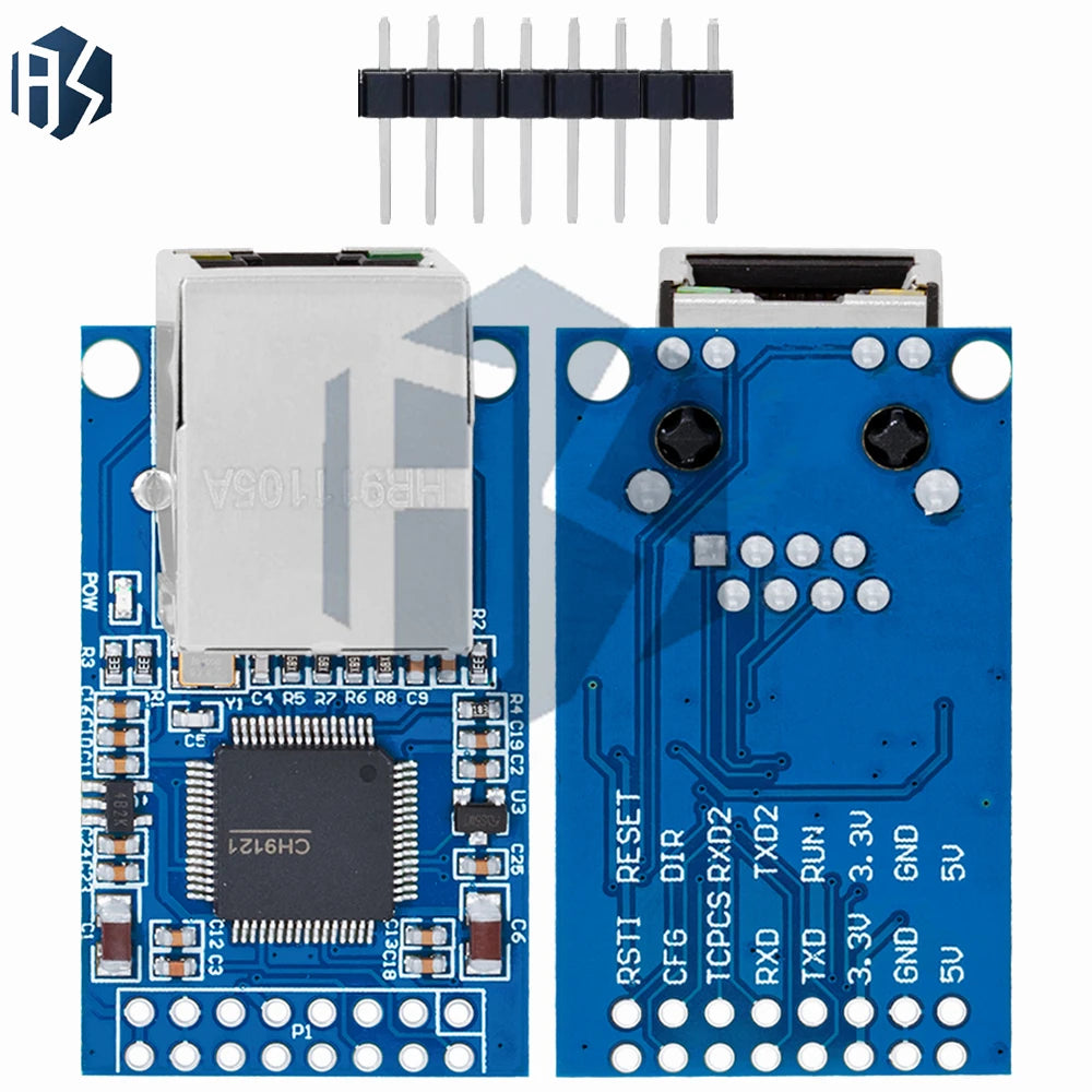 CH9121 Serial-to-ethernet Gateway Module Industrial-grade TTL UART Zpaxo