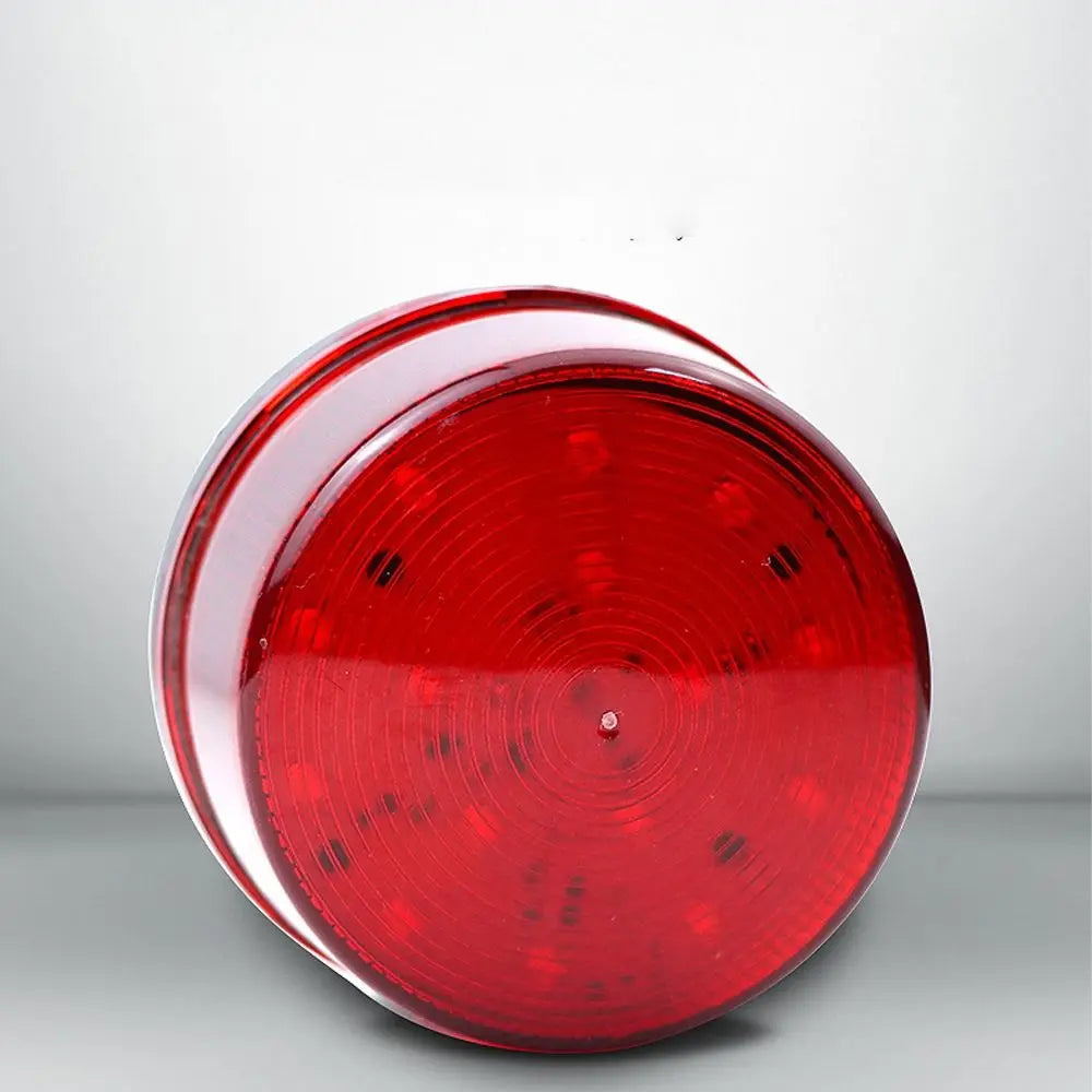 Lighting Parts 12V LED Strobe Light Safety Red Emergency Flashing Zpaxo