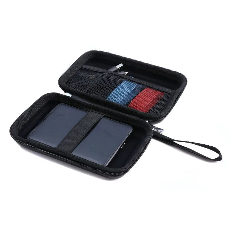 Hard Drive Case Tidy External Protective Storage Bag Electronics Zpaxo
