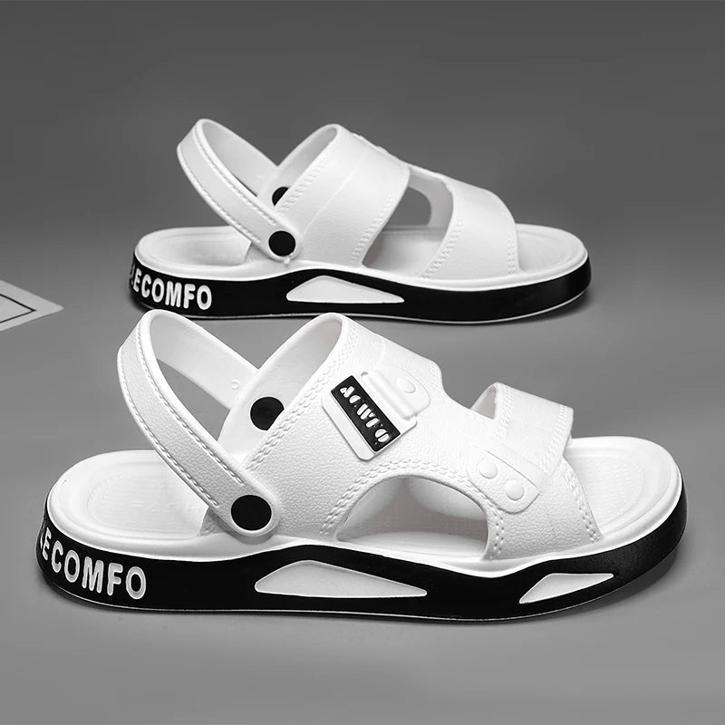 Men's Slippers Summer Sandals EVA Light Adult Thick-soled Beach Shoes