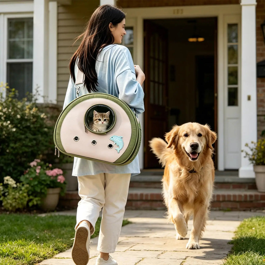 Hamster Travel Carrier Large Capacity Portable Breathable Chinchilla