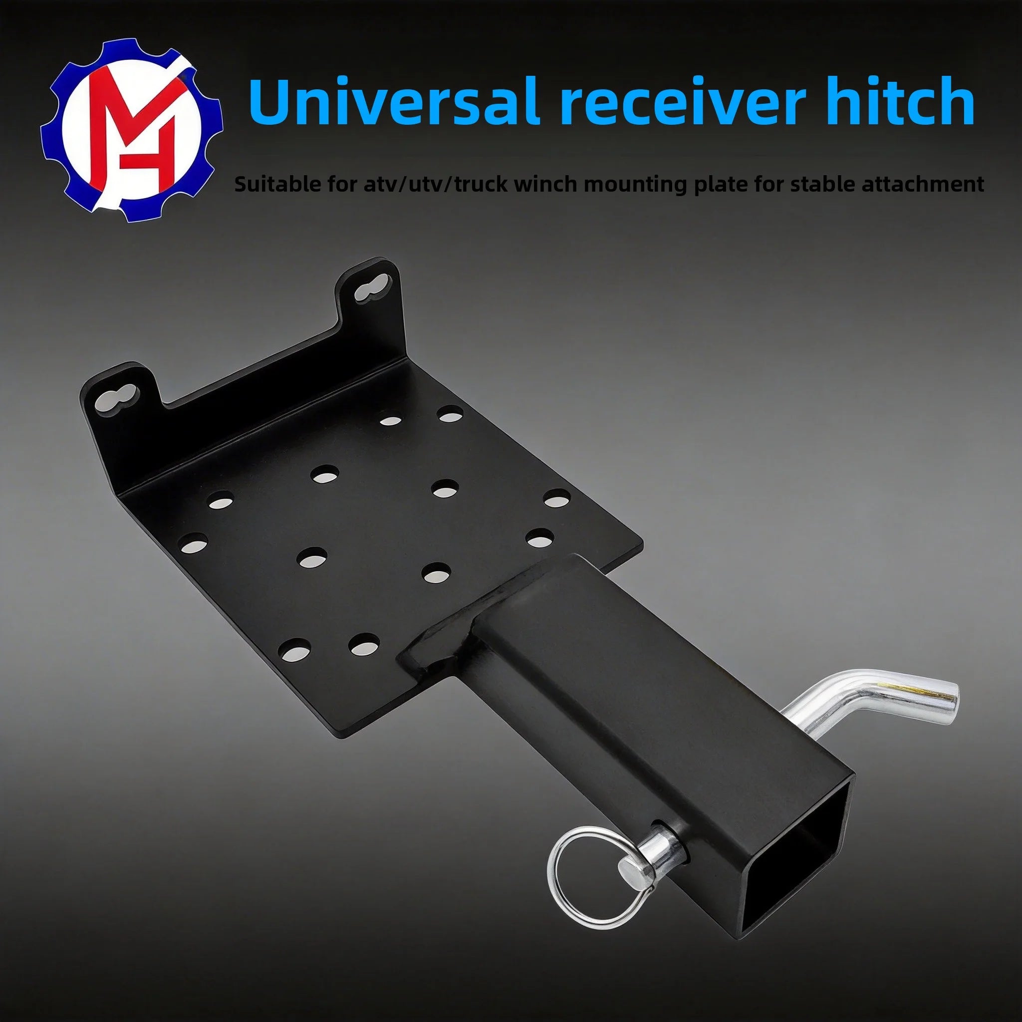 Universal Winch Hitch Bracket – ATV, UTV & Truck Receiver Mount