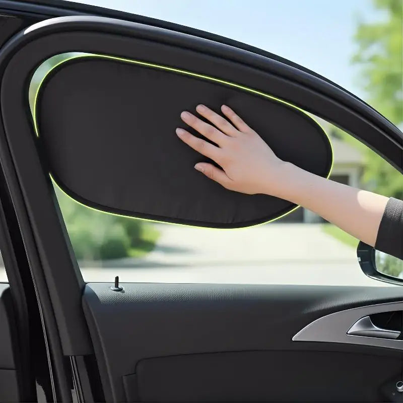 Universal Car Side Window Sun Shade – UV Block & Heat Shield