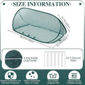 Foldable Plant Protection Netting Pop-up Garden Row Covers Ground