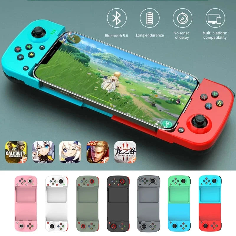Wireless Bluetooth Stretchable Game Controller Mobile Phone Android Zpaxo