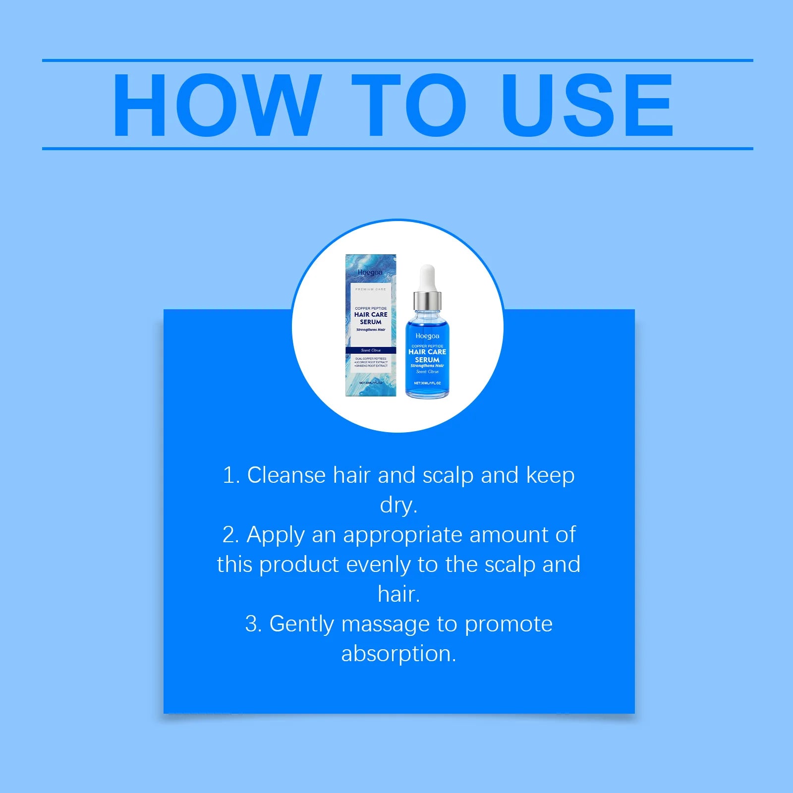 Copper Peptide Hair Growth Serum – Thicken & Nourish Scalp Hair Growth Serum Zpaxo