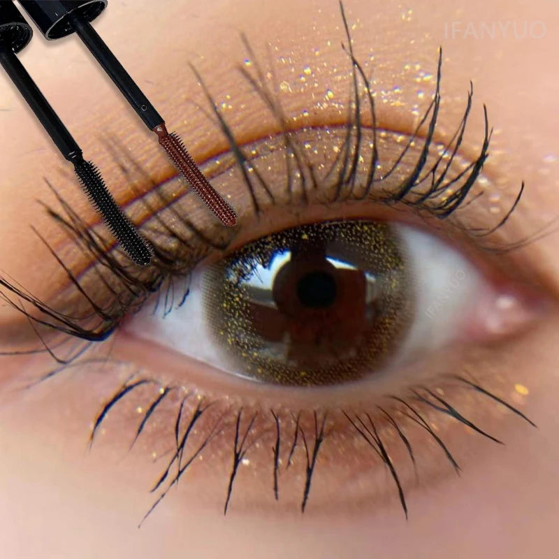 Black Brown Mascara Curling Eyelash Extension Ultra-fine Non-fading