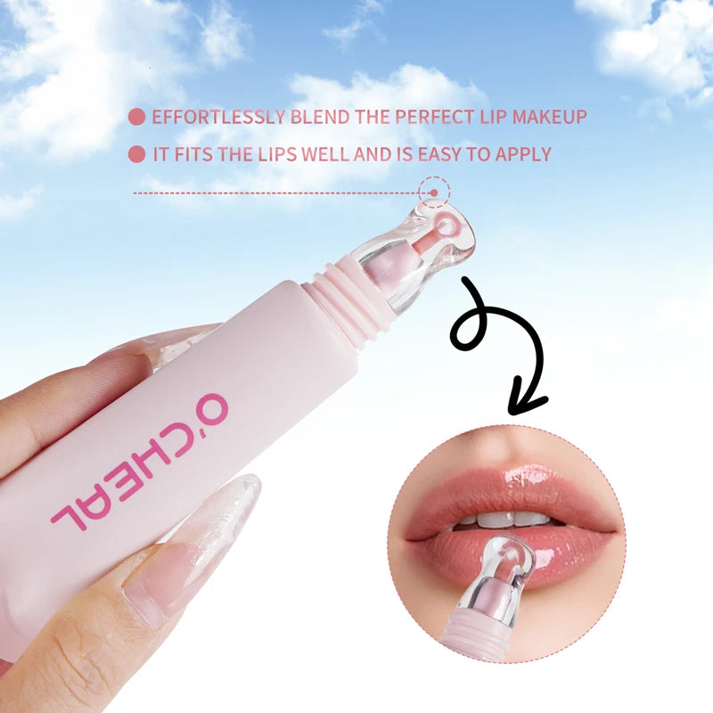 Moisturizing Long-lasting Lip Gloss Easy Apply Non Stick Natural