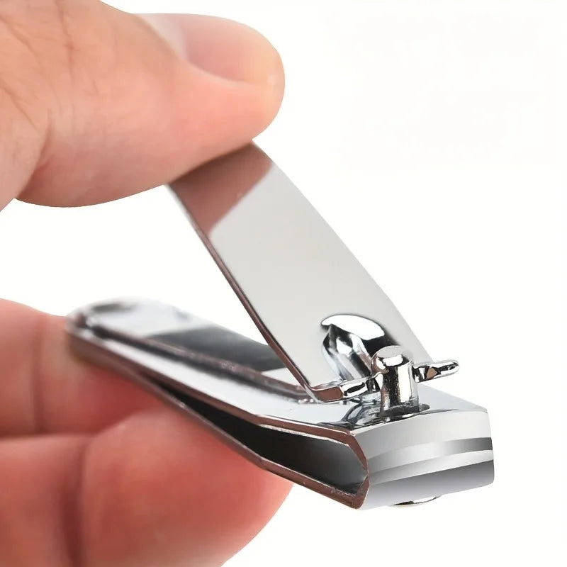 Classic Nail Clipper Single-pack Large Stainless Steel File Flat