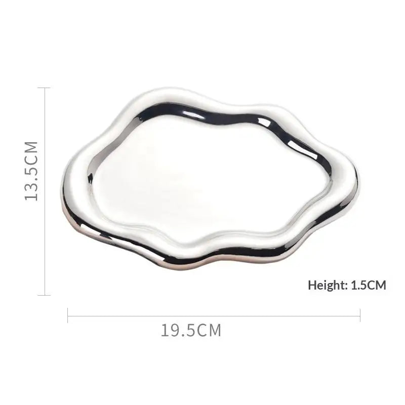 CMSimple Jewelry Storage Tray Creative Mini Cloud Shapes