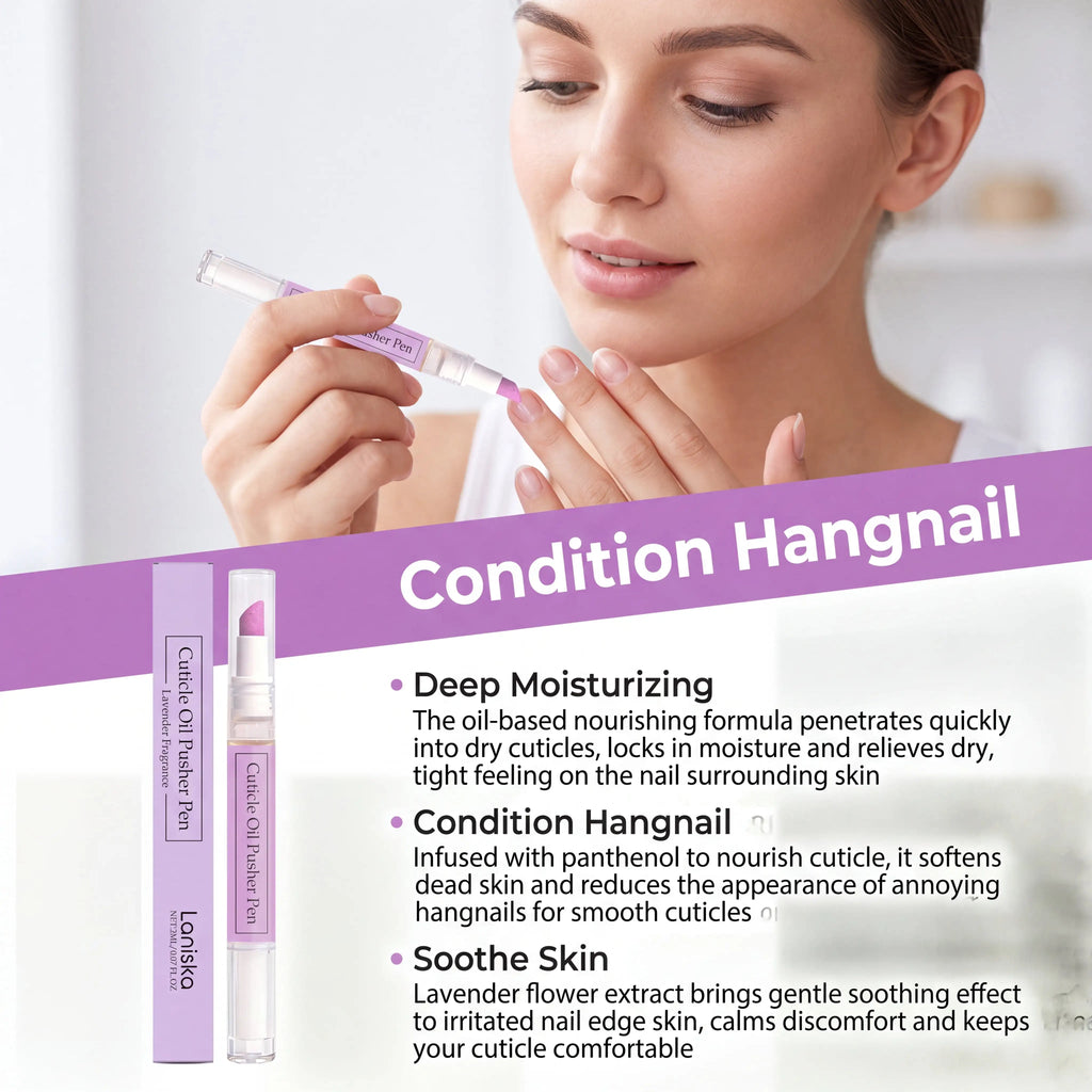 1/2/3/4/5/8/10 Pcs Oil Based Moisturizer Lavender Scented Cuticle Oil Pen Deep Hydration Lock Moisturizing Nail Care Tool 2ml Zpaxo