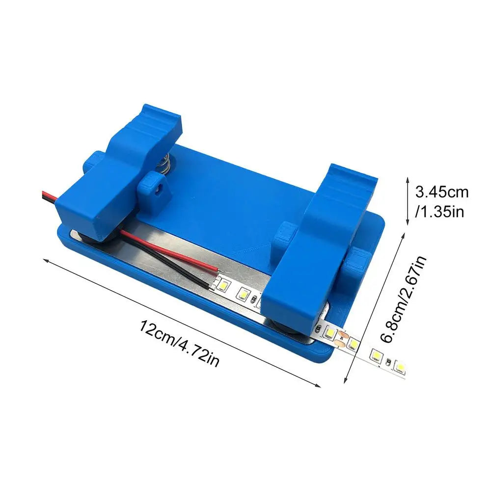 LED Soldering Station Lighted Circuit Board Holder Non Slip Base