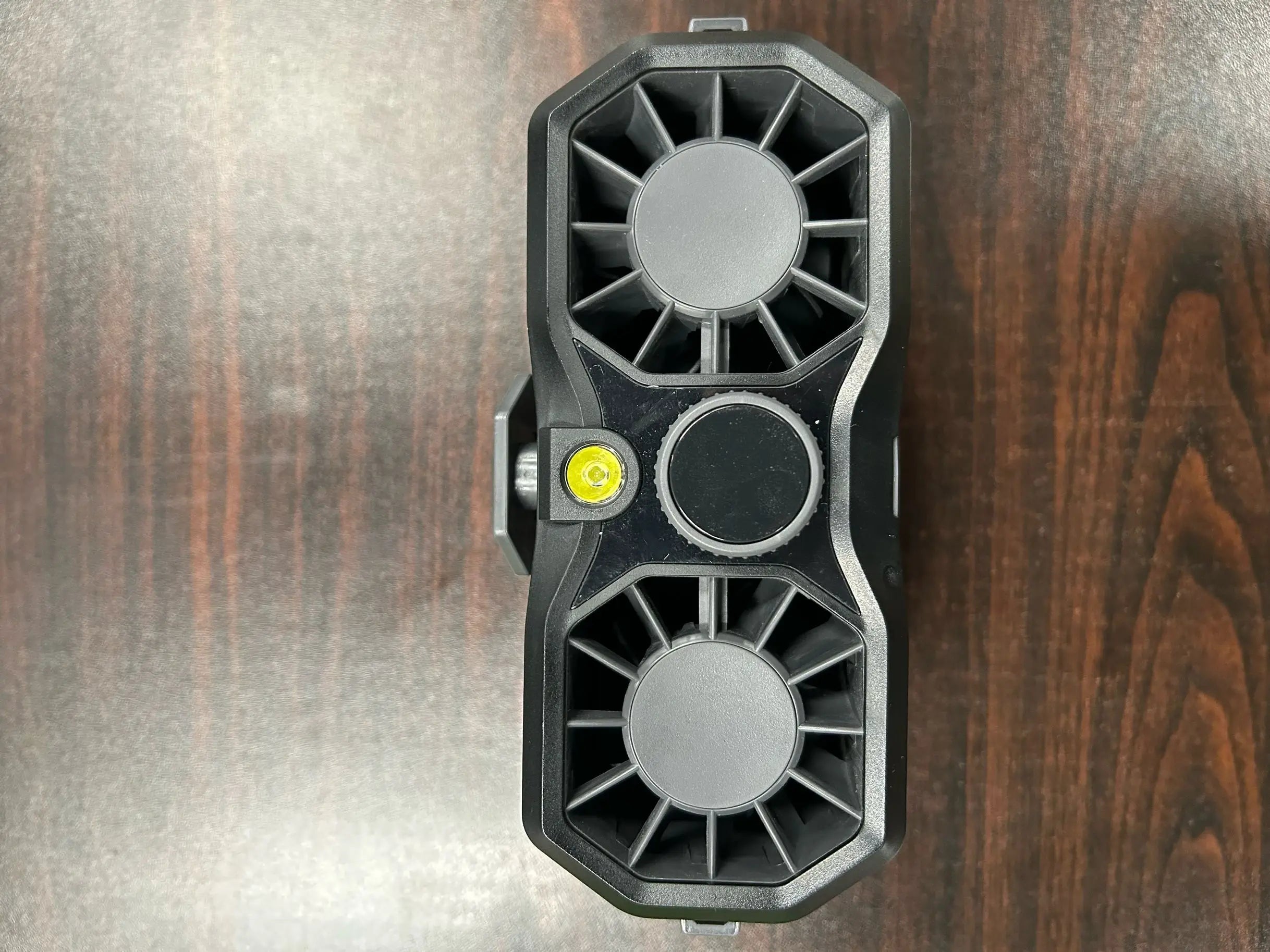 Dual Vent Waist Fan, Portable Neck Fan with Emergency Flashlight Clip on Fan, 15000RPM 199 Wind Speeds, Smart Digital Display Zpaxo