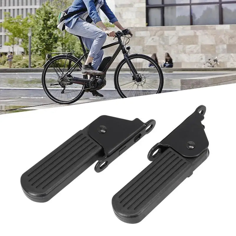 Foldable E-Bike Front Foot Pedals – Yadea Aima Harley U1 Anti-Slip