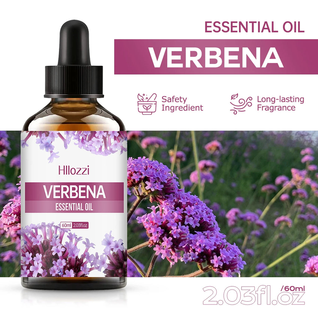 VERBENA ESSENTIAL OIL Perfume essential oils plant essential oils aromatherapy soap humidifier pure essential oils moisturizing Zpaxo