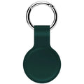 Waterproof Tracker Sleeve For AirTag Silicone Protective Case Anti Lost Key Finder Cover For Keys Pet Collar Bag Wallet Luggage Zpaxo Green